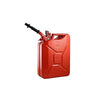 Wavian USA JC0020RVS Red Authentic NATO Jerry Fuel Can and Spout System (20 Liter)