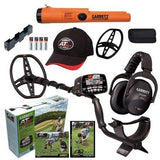 Garrett AT MAX Waterproof Metal Detector, MS-3 Wireless Headphones and Pro-Pointer AT Z-Lynk Pinpointer