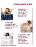 Sunbeam Heated Blanket | 10 Heat Settings, Quilted Fleece, Acorn, Queen