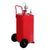 Arksen 30 Gallon Portable Fuel Transfer Gas Can Caddy Storage Gasoline Tank Heavy Duty 30-Gallons Capacity- Red