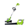 Greenworks 24V Cordless String Trimmer & Blower Combo Pack STBA24B210