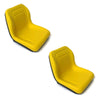 (2) HIGH BACK Seats John Deere Gator Gas & Diesel Models 4x2 4x4 HPX & TH 6x4 by The ROP Shop