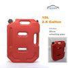 SXMA 10L Fuel Tank Cans Spare 2.6 Gallon Portable Fuel Oil Petrol Diesel Storage Gas Tank Emergency Backup (Pack of 1) Red