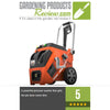 YARD FORCE 1800 PSI Electric Pressure Washer with Live Hose Reel and Turbo Nozzle