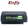 Elefly OP4050A 6.0AH 40V Lithium Replacement Battery for Ryobi 40-Volt Li-ion Cordless Power Tools Battery OP4050A OP4015 OP4026 OP40201 OP40261 OP4030 OP40301 OP4040 OP40401 OP4050 OP40501 OP40601