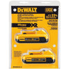 DEWALT DCB230-2  20V MAX  Lithium Ion Battery Pack 3.0Ah, 2 pack