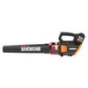 WORX WG584 2x20V (2.5Ah) Power Share TURBINE Blower, 430 CFM, 2 Batteries and Dual Charger Included