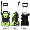 Homdox 3500 PSI Electric Pressure Washer 2.6 GPM High Pressure Washer 1800W Electric Power Washer Cleaner with 4 Nozzles