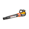 WORX WG591 Turbine 56V Cordless Battery-Powered Leaf Blower with Brushless Motor & Turbo Boost