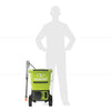 Sun Joe SPX6001C-XR iON 40V 5.0-Amp 1160 PSI Max Cordless Pressure Washer, Green