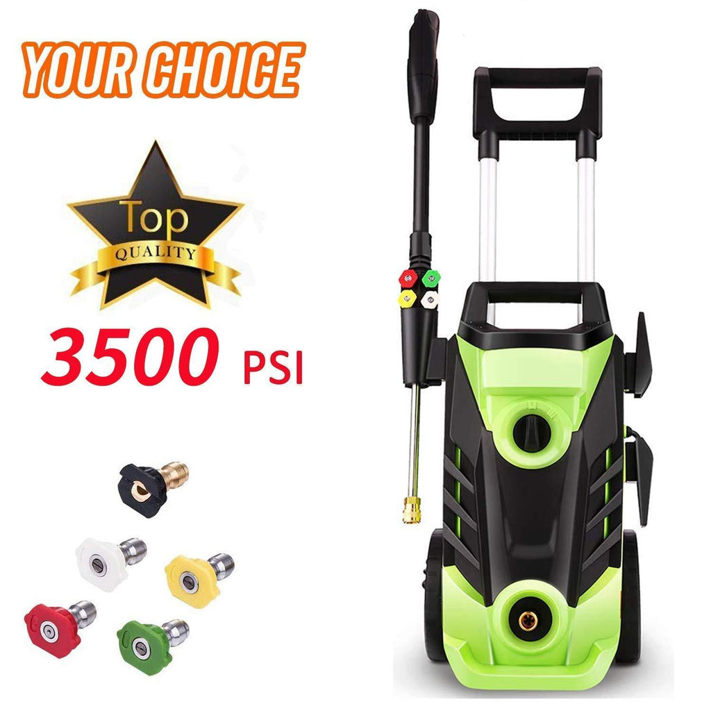 Homdox Electric High Pressure Washer 3500PSI 2.6GPM Power Pressure Washer Machine 1800W with Telescopic Hangle