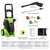 Electric Pressure Washer 3000 PSI, 1.80 GPM, 1800W Power Washer, Professional Washer Cleaner Machine with 5 Quick-Connect