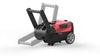 Mighty Clean MC1800 Electric Pressure Washer with Live Hose Reel and Turbo Nozzle, Red/Black