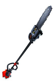 Remington RM25PS Maverick 25cc 2-Cycle Gas Pole Saw with 7 Foot Extension Pole for Tree Trimming and Pruning