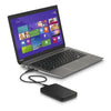 Toshiba Canvio Basics 2TB Portable Hard Drive - Black (HDTB320XK3CA)