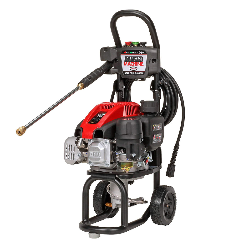 SIMPSON Cleaning CM60912 Clean Machine Gas Pressure Washer Powered by Simpson, 2400 PSI at 2.0 GPM