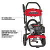 CRAFTSMAN CMXGWAS021021 2800 MAX PSI 2.3 MAX GPM Gas Pressure Washer Powered by Briggs & Stratton 163cc Engine, Made in USA with Global Materials