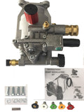 ExceII New Pressure Washer Pump with 5 QC Tips Replaces A14292 Honda Replaces XR2500 XR2600 XC2600 EXHA2425 XR2625