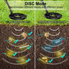 sakobs Metal Detector, Metal Detectors for Adults and Kids with Disc & Tone & Pinpoint Modes, High-Accuracy Outdoor Gold Digger with Waterproof Search Coil for Treasure Hunter, Shovel Included