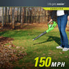 Greenworks 40V 150 MPH Variable Speed Cordless Blower, 2.0 AH Battery Included 24252 (Renewed)